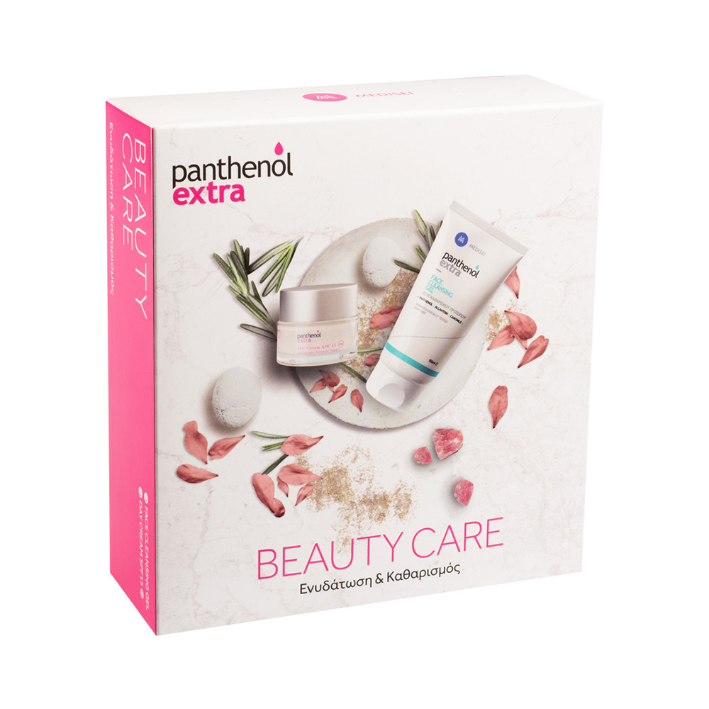 PANTHENOL EXTRA - PROMO PACK BEAUTY CARE Day Cream SPF15 - 50ml & Face Cleansing Gel - 150ml